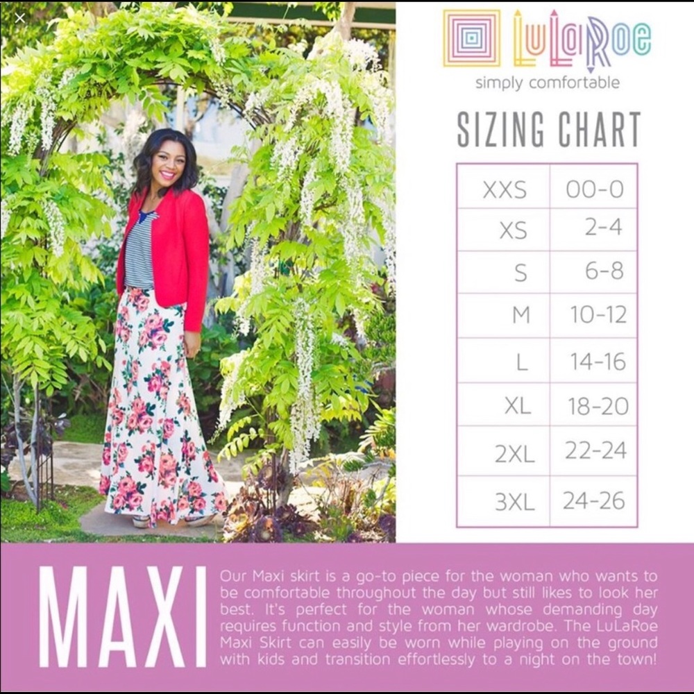 LuLaRoe Maxi Skirt - Picture 4 of 4